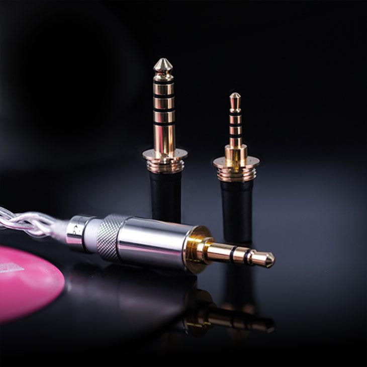 祝日祝日FiiO LC-RB｜リケーブル MMCX プラグ交換式 2.5mm 3.5mm 4.4mm