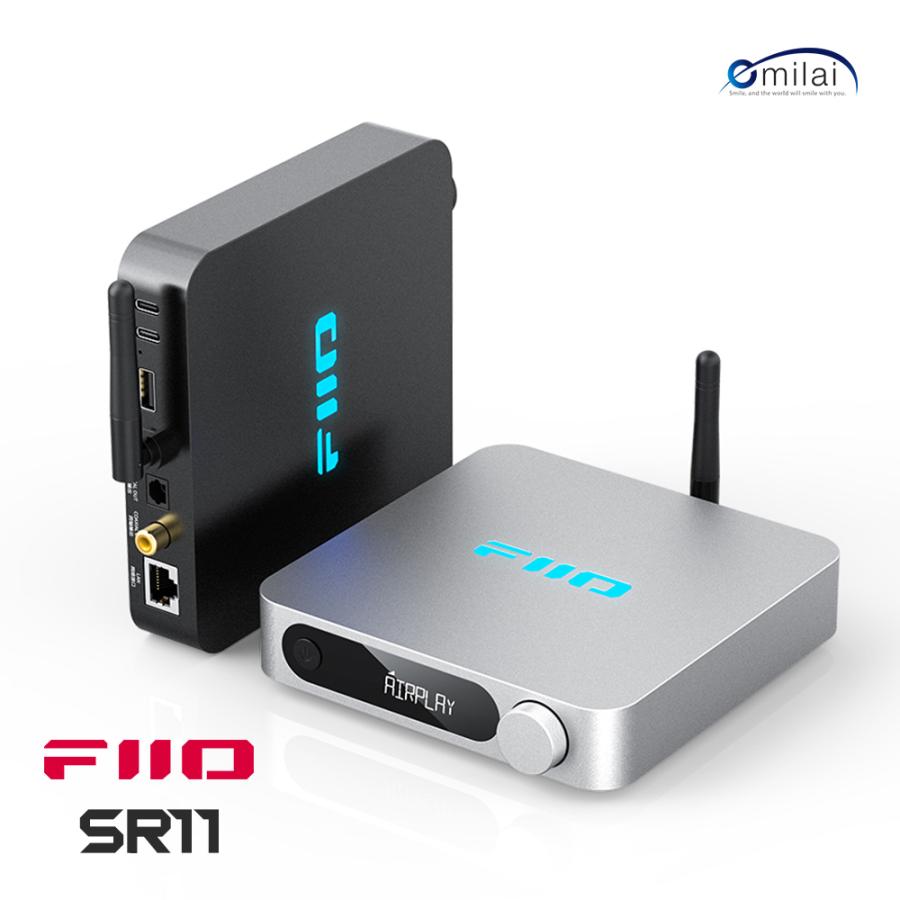 FiiO ネットワークプレーヤー SR11 FiiO FIIO SR11 FIO-SR11-B FIO-SR11-S オーディオストリーマー