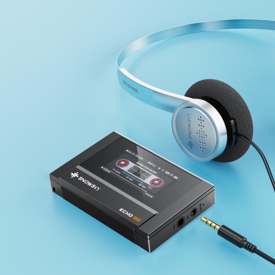 FIIO SKY ECHO MINI ブラック オーディオプレーヤー ロゴ入りクロスプレゼント》 FIIO デジタルオーディオプレーヤー