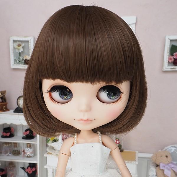 アイシードール　ネオブライス　頭皮付き　ウィッグ　パープルショート Amazon.co.jp: ブライス アイシードール 頭皮付きウィッグ