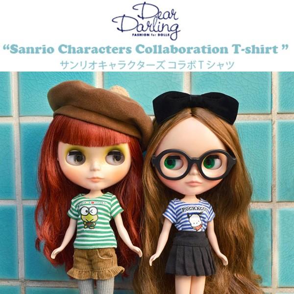 Dear Darling fashion for dolls サンリオキャラクターコラボTシャツ「マイメロディ&クロミ」カットソー1/6 ネオブライス アウトフィット アゾン｜emilie｜05