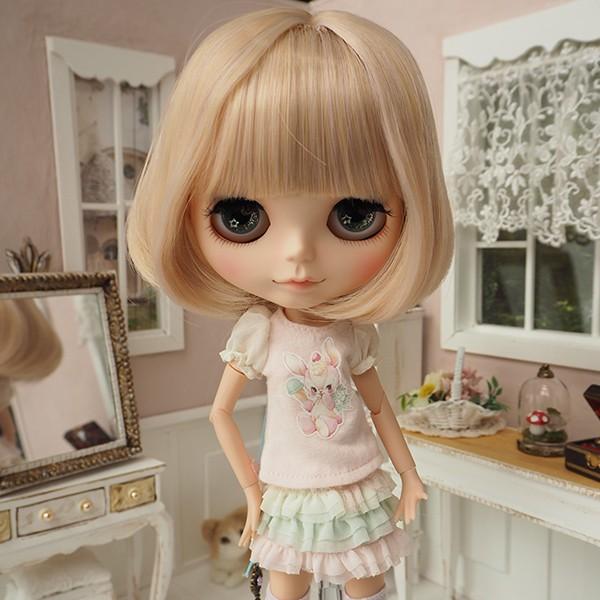 アイシードール カスタムブライス 頭皮付き ウィッグ mix