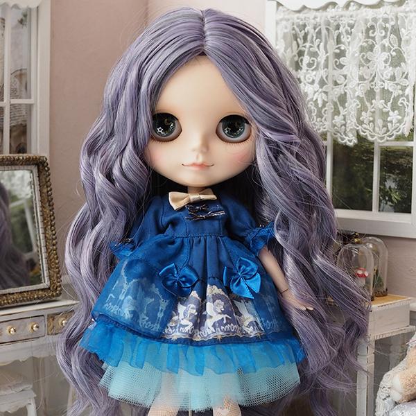 ネオブライス ウィッグ マーメイドスパイラル ミスティックパープルmix　10インチ ☆メール便可☆ /ドール Blythe Pulip プーリップ｜emilie｜03