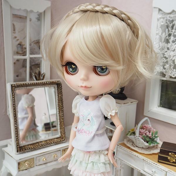 ブライス（Blythe） ネオブライス ウィッグ 三つ編みリラクシーボブ 