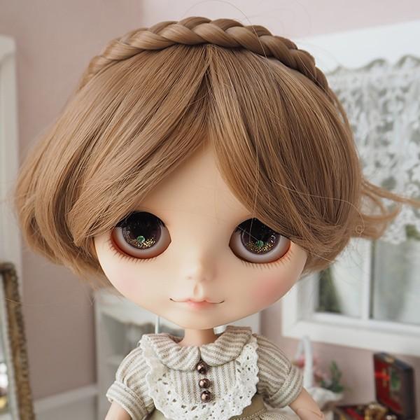 ブライス ネオブライス ウィッグ 三つ編みリラクシーボブ ミルキー