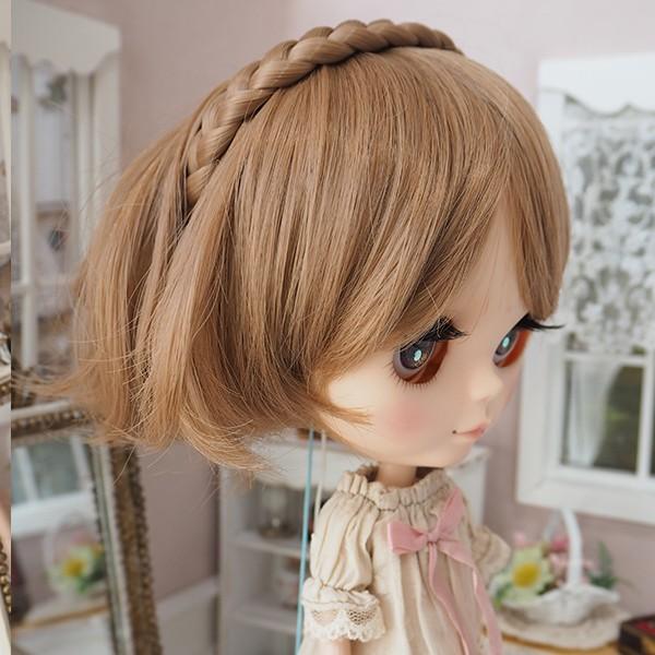 ブライス（Blythe） ネオブライス ウィッグ 三つ編みリラクシーボブ