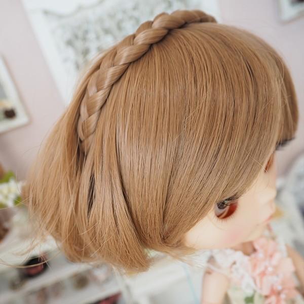 ブライス ネオブライス ウィッグ 三つ編みリラクシーボブ ミルキー