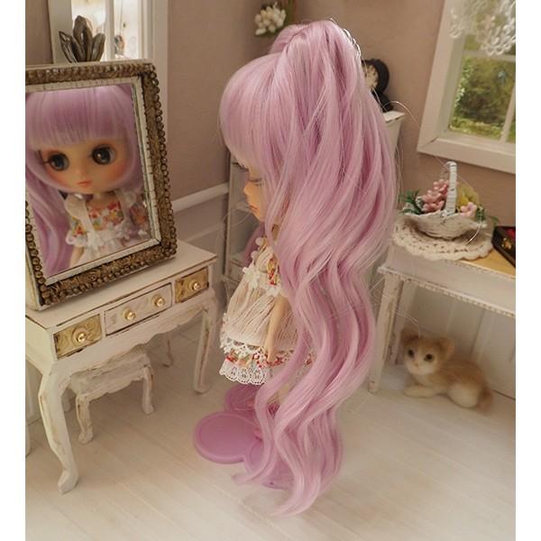 ブライス（Blythe） ミディブライス ウィッグ 姫バングツーテール FL