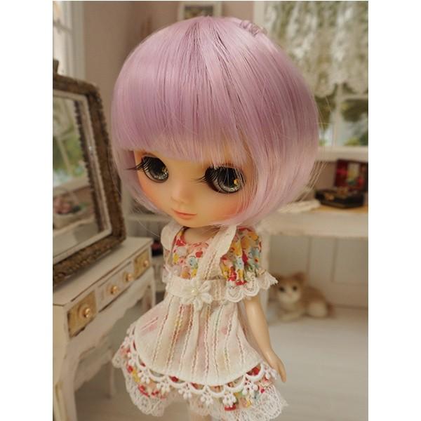 ブライス（Blythe） ミディブライス ウィッグ 姫バングツーテール FL