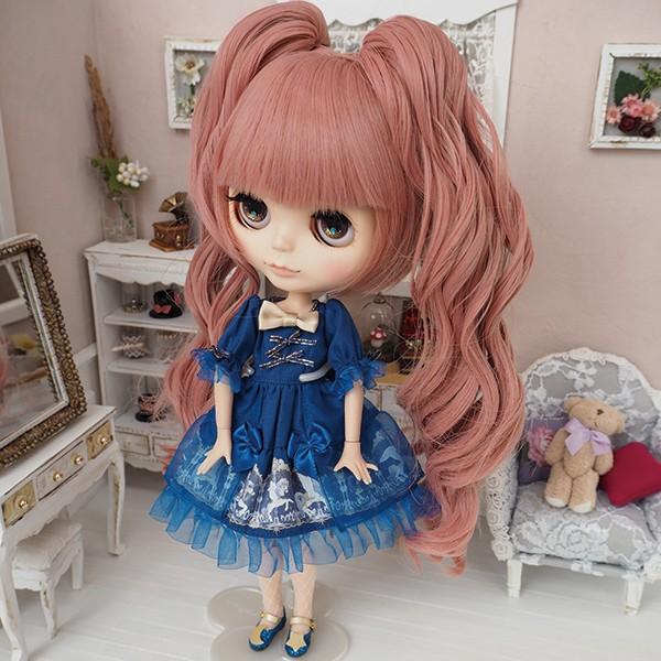 ブライス（Blythe） ネオブライス ウィッグ 姫バングツーテール