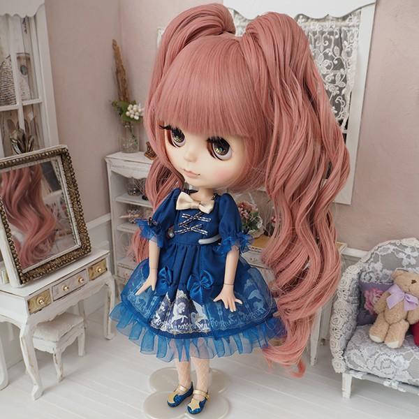 ブライス（Blythe） ネオブライス ウィッグ 姫バングツーテール