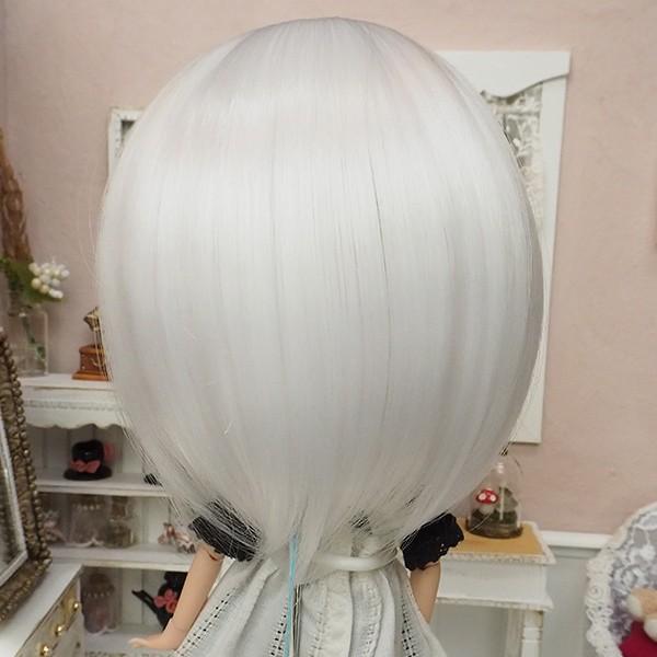 ブライス（Blythe） ネオブライス ウィッグ ストレートボブ スノー