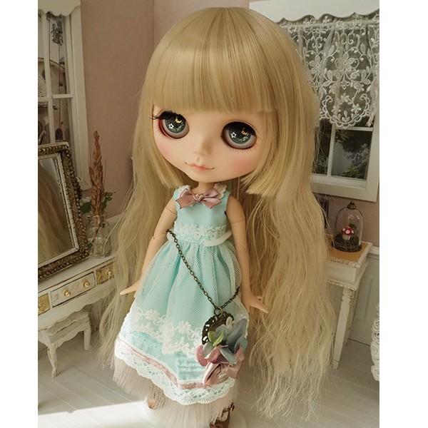 ブライス（Blythe） ネオブライス ウィッグ 姫バングソバージュCG10