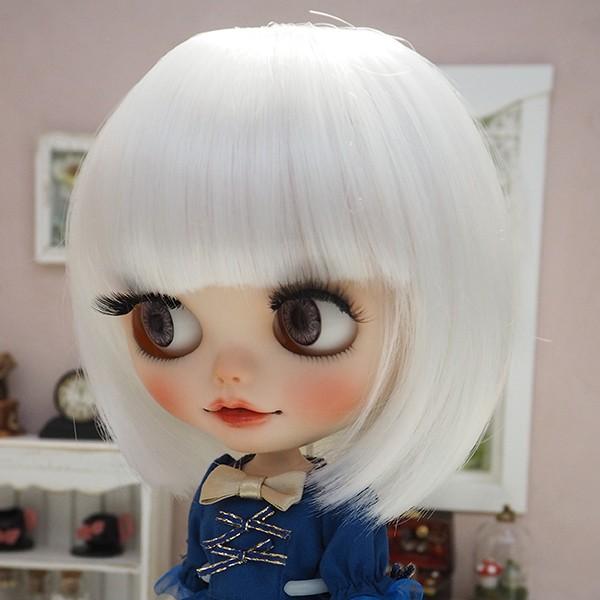 ブライス（Blythe） ネオブライス ウィッグ ブラントミディアム スノー