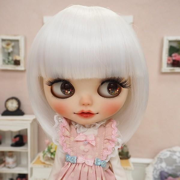 ブライス（Blythe） ネオブライス ウィッグ ブラントミディアム スノー