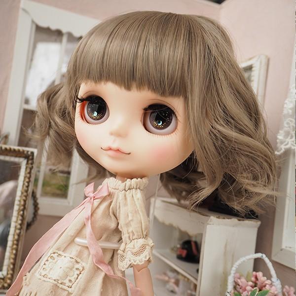 ブライス（Blythe） ネオブライス ウィッグ フレンチウェーブミディ