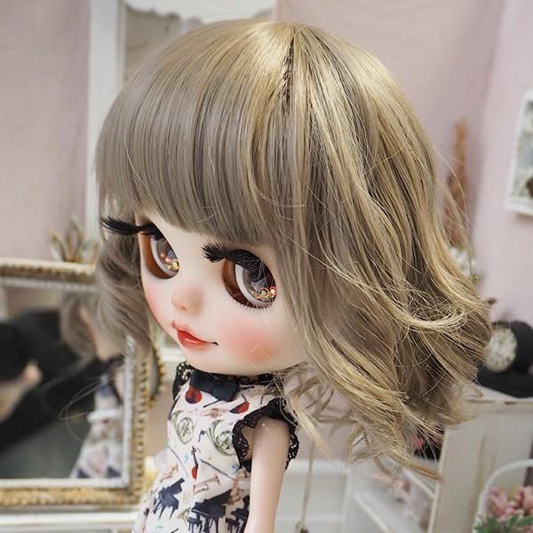 ブライス（Blythe） ネオブライス ウィッグ フレンチウェーブミディ