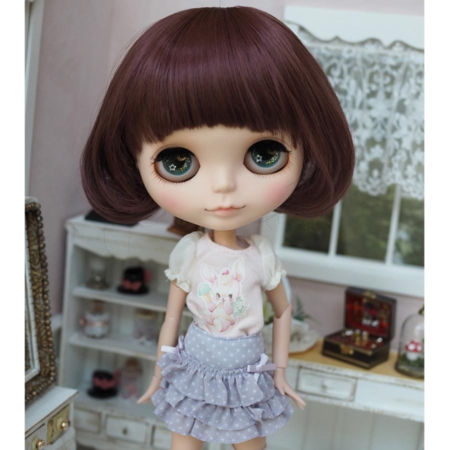 ブライス（Blythe） ネオブライス ウィッグ エアリーきのこロブ カシス