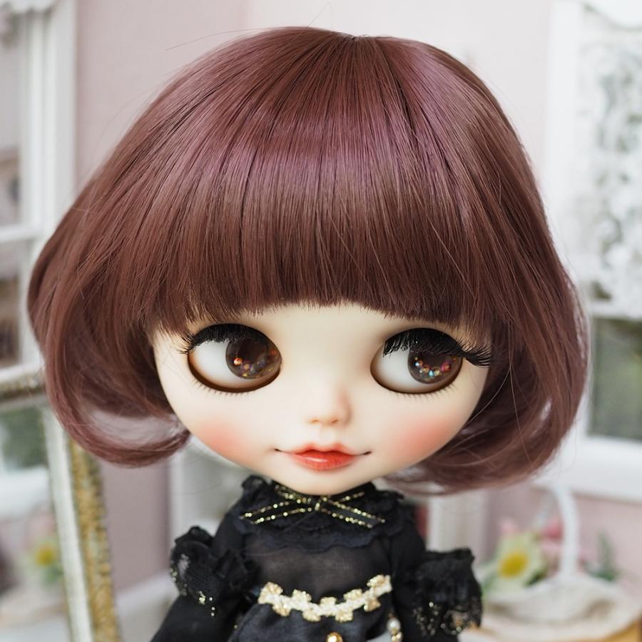 ブライス（Blythe） ネオブライス ウィッグ エアリーきのこロブ カシス