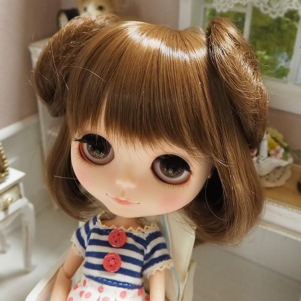 ブライス（Blythe） ネオブライス ウィッグ お団子くるりんボブ