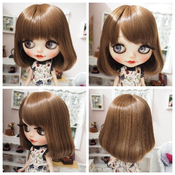 ブライス（Blythe） ネオブライス ウィッグ お団子くるりんボブ