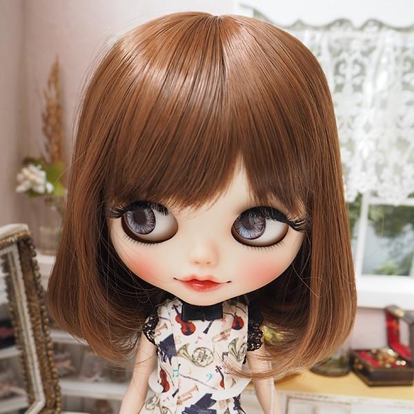 ネオブライス ウィッグ フェミニンナチュラルロブ ショコラブラウン 10インチ ドール プーリップ ブラントボブ T0003ex Cb Emilie 通販 Yahoo ショッピング