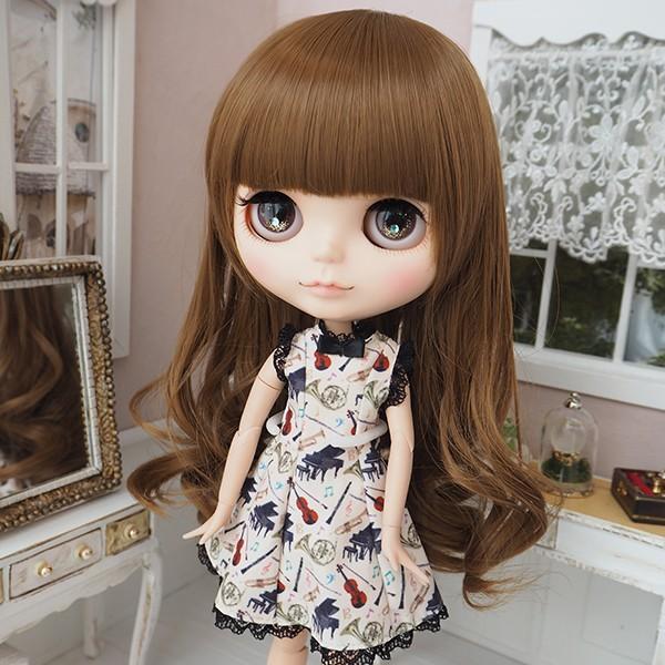 ブライス（Blythe） ネオブライス ウィッグ 毛先ゆるスパイラル マロン