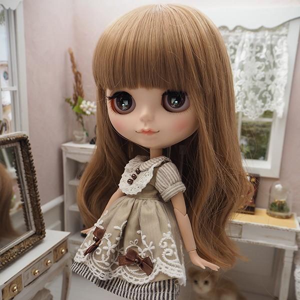 ネオブライス ウィッグ  毛先ソフトウェーブMB 10インチ Blythe ブライス（Blythe） ネオブライス ウィッグ 毛先ソフトウェーブ