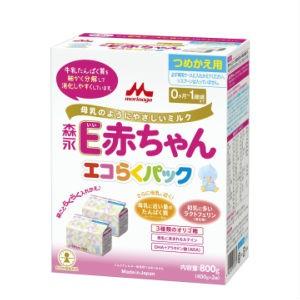 10個セット】森永E赤ちゃん エコらくパック つめかえ用400g×2袋 