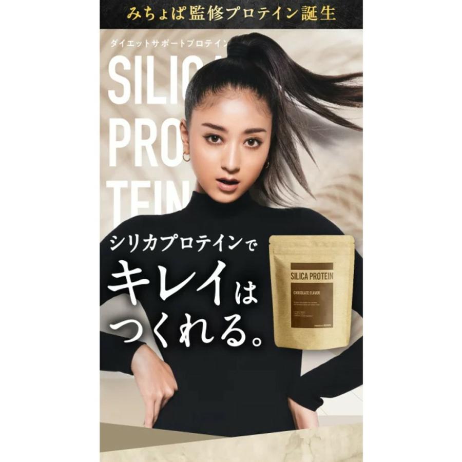 みちょぱ監修シリカプロテイン チョコレートフレーバー230g×3 みちょぱ監修シリカプロテイン チョコレートフレーバー230g×3