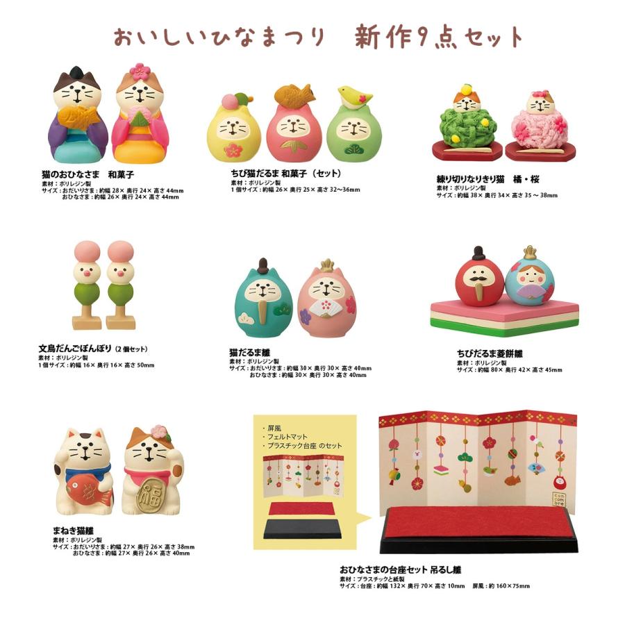 コンコンブル ひな祭り 文鳥 ぼんぼり お雛様 ふっくら文鳥雛 (ZMM