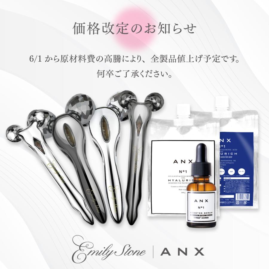 メンズ 小顔 美顔ローラー 美顔器 エミリーストーン ミニ for Men ペアセット 男性向け マイクロカレント フェイス リフトアップ Y字型 ローラーの画像