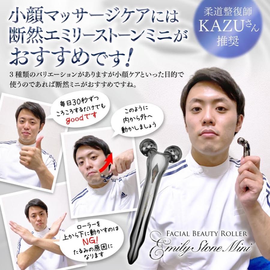 エミリーストーン メンズ 小顔 美顔ローラー 美顔器 ミニ for Men ペア