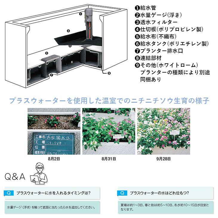 NUプランター ラスティックKD400 GRC プランター 長方形 中型 小型 ガーデニング おしゃれ 屋外用 屋内用 植木鉢 トーシンコーポレーションの画像