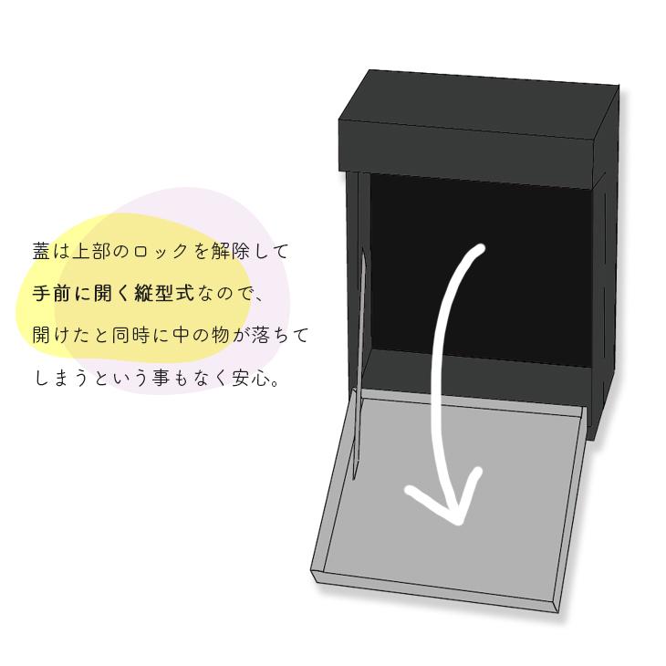 東谷 デザイン ポスト 郵便ポスト 壁掛け 置きポスト 鍵付き