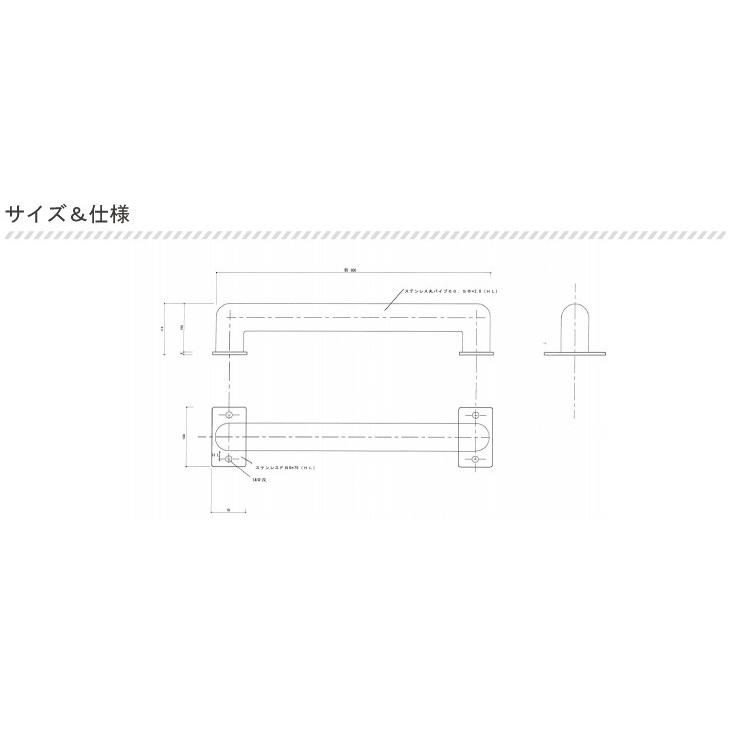 車止め 駐車場 ステンレス カーストッパー フォルテ 1本売り SV2-KRU03 オンリーワン_2