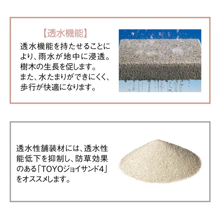 ファンダぺイブ スリット 2枚セット販売 全5色 透水 TOYO 敷石