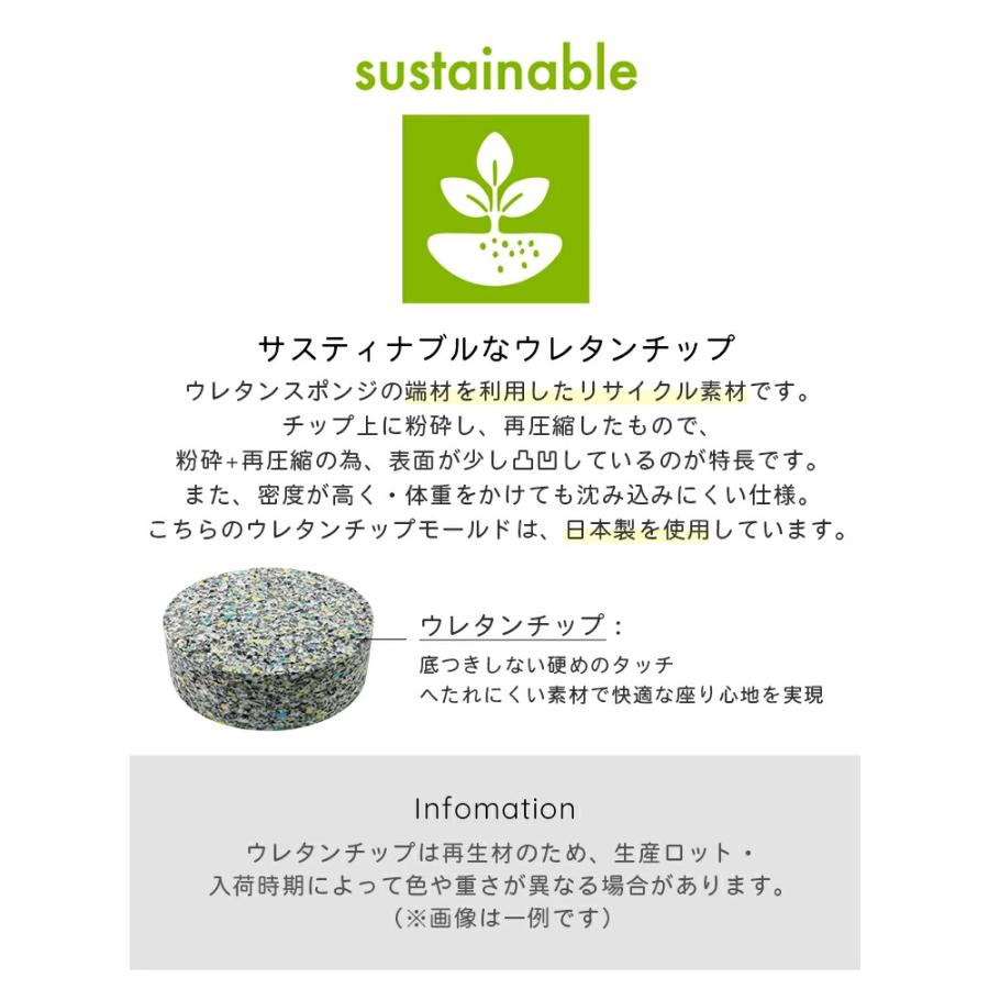 クッション エコ アイテム フロアクッション 座布団 椅子 スツール 高