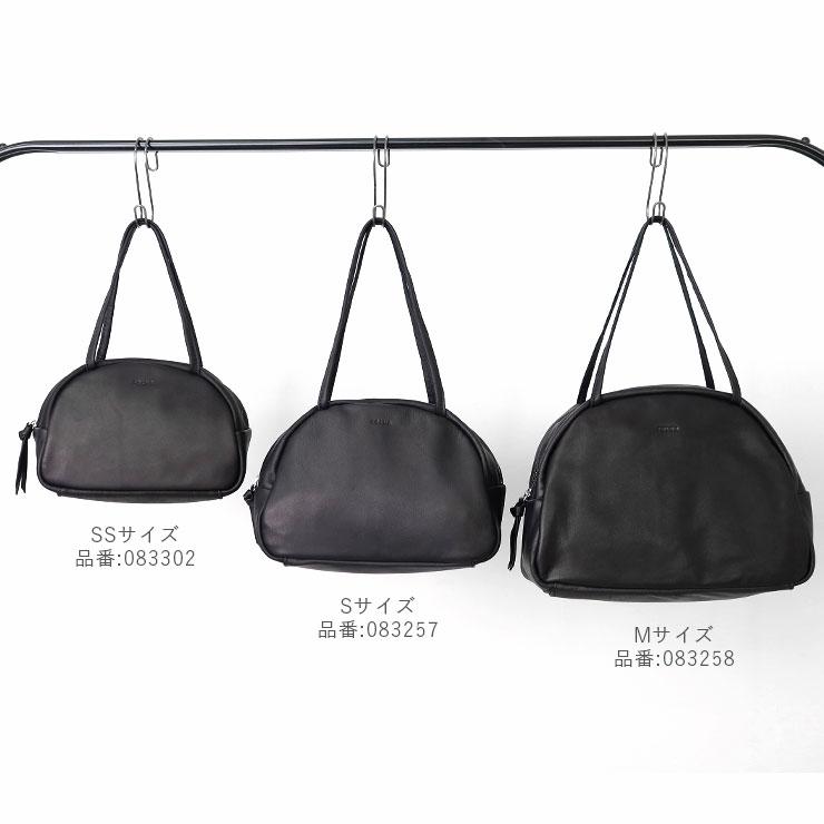 Folna ボストン バッグ 本革 ミニバッグ レディース トート 黒 小さめ