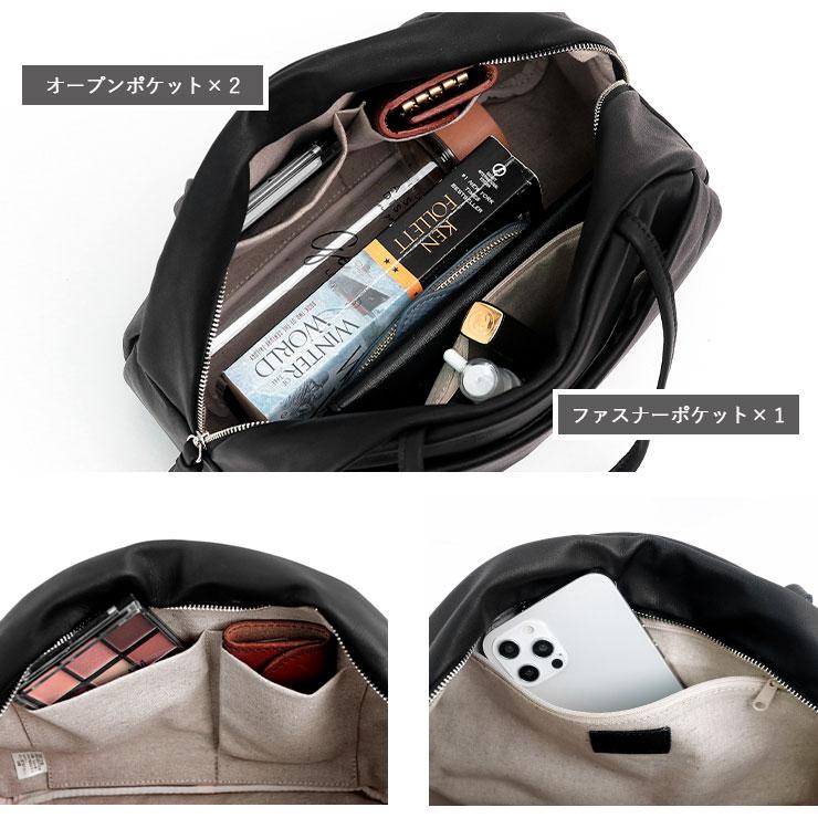 Folna ボストン バッグ 本革 ファスナー付き レディース トート Folna ボストン バッグ 本革 ファスナー付き レディース トート