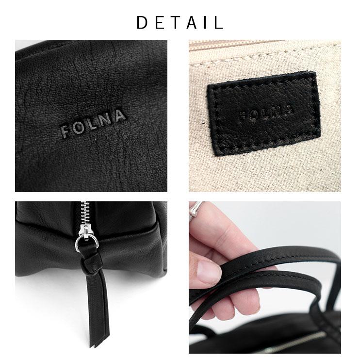 Folna ボストン バッグ 本革 ファスナー付き レディース トート Folna ボストン バッグ 本革 ファスナー付き レディース トート