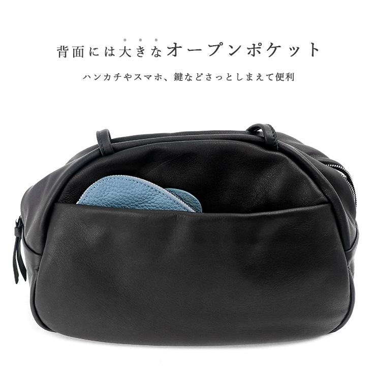 Folna ボストン バッグ 本革 ファスナー付き レディース トート 黒