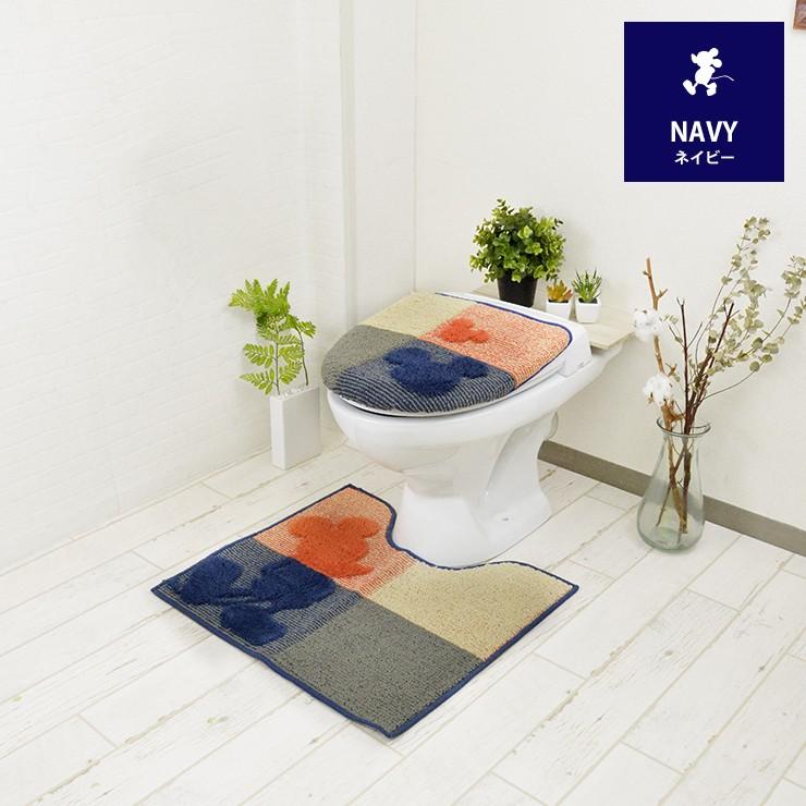 トイレ2点セット フタカバー トイレマット ディズニー 美女と野獣 ベル ...