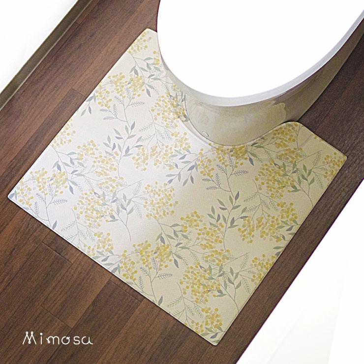 トイレマット 拭ける トイレ マット 55×60cm ふけるトイレマット トイレマット 単品 撥水 はっ水 抗菌 防臭 滑り止め 拭けるトイレマット 北欧 | オカトー | 20