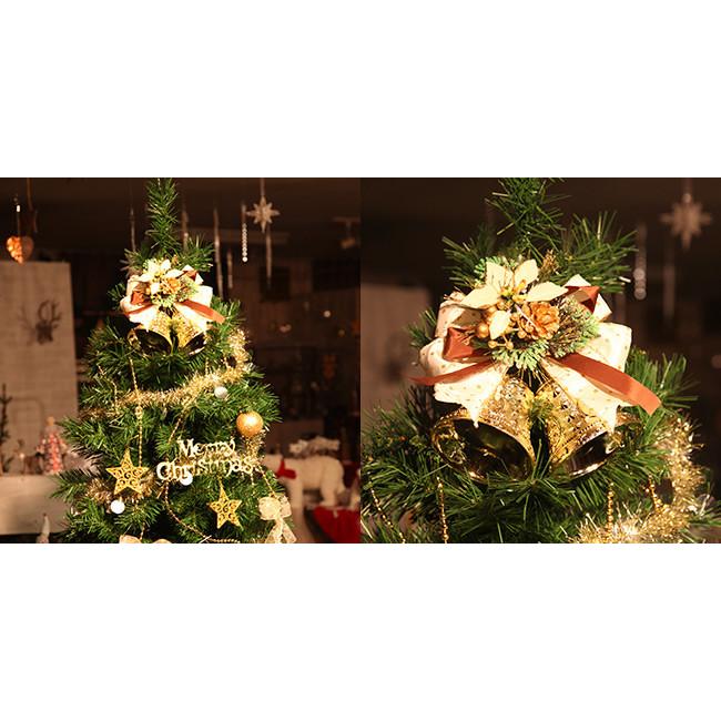 クリスマス ベルハンガー オーナメント ベル2個 レッド 赤 ゴールド