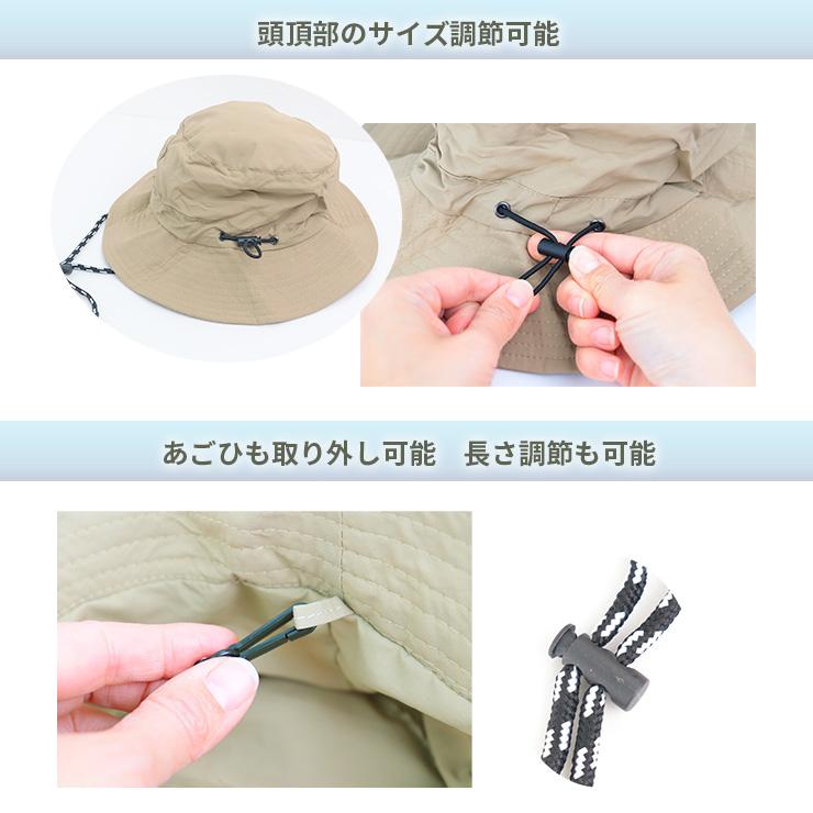 サファリハット 折りたたみ uv 春 夏 紫外線 日除け あごひも サファリハット 折りたたみ uv 春 夏 紫外線 日除け あごひも