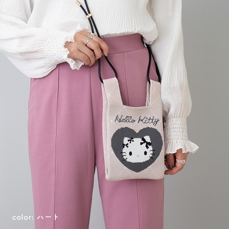 ROOTOTE サンリオ グッズ キティちゃん バッグ ニットバッグ ROOTOTE サンリオ グッズ キティちゃん バッグ ニットバッグ