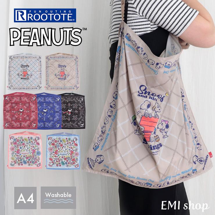 ROOTOTE（ルートート） トートバッグ レディース スヌーピー スカーフ