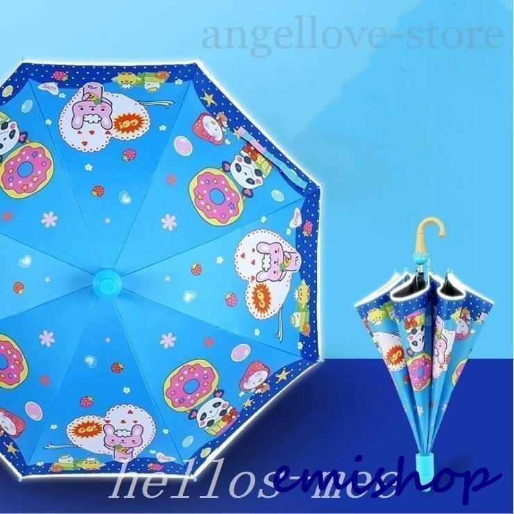 雨傘 折りたたみ傘 子供 折り畳み傘 8本骨 半自動開け かわいい 晴雨兼用 耐風 キッズ ワンタッチ 晴雨兼用傘 遮光 Uvカバー 日焼け防止 通学 反射ストリップ Uyybbmddkm レディースファッション Sprintmart Com