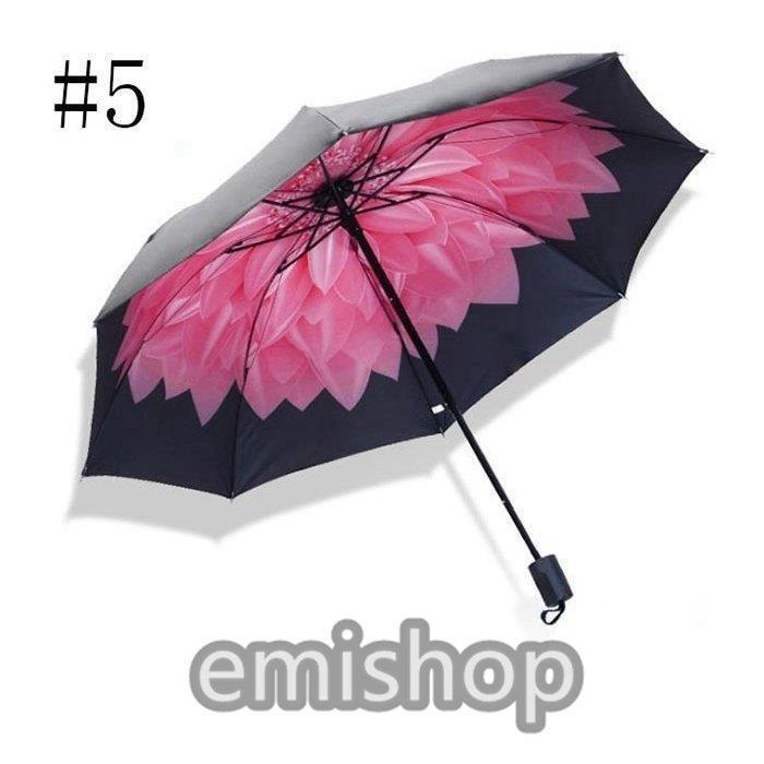 折り畳み傘　UV 紫外線　ピンク　遮光　晴雨兼用